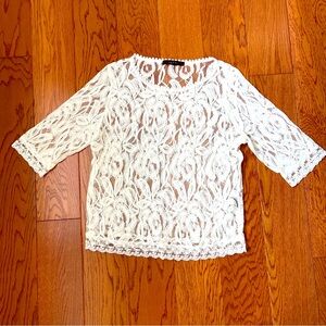 Fever brand size small lace top